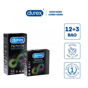 bao cao su durex Perforna Hộp 12 cái