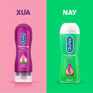 Gel Bôi Trơn Durex Play Massage 2 in 1 Chính Hãng 200ml