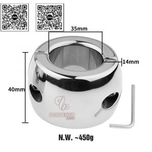 Tạ Đeo Tinh Hoàn inox 40mm 450g