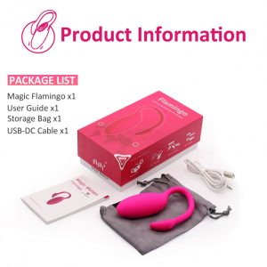 Trứng Rung Điều Khiển Từ Xa Flamingo