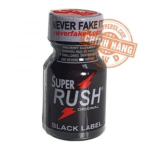 Poppers Super Rush Black Label Chính Hãng SL USA 10ml